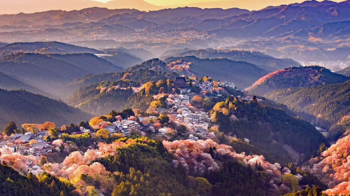 日本奈良县吉野山