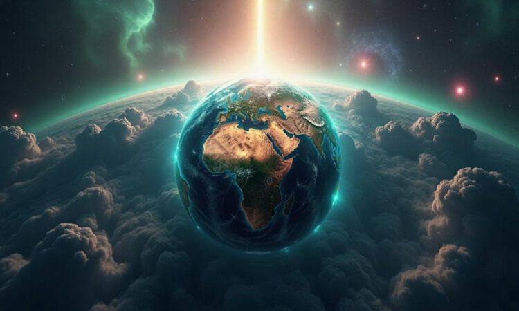 1万光年外的现代文明星球